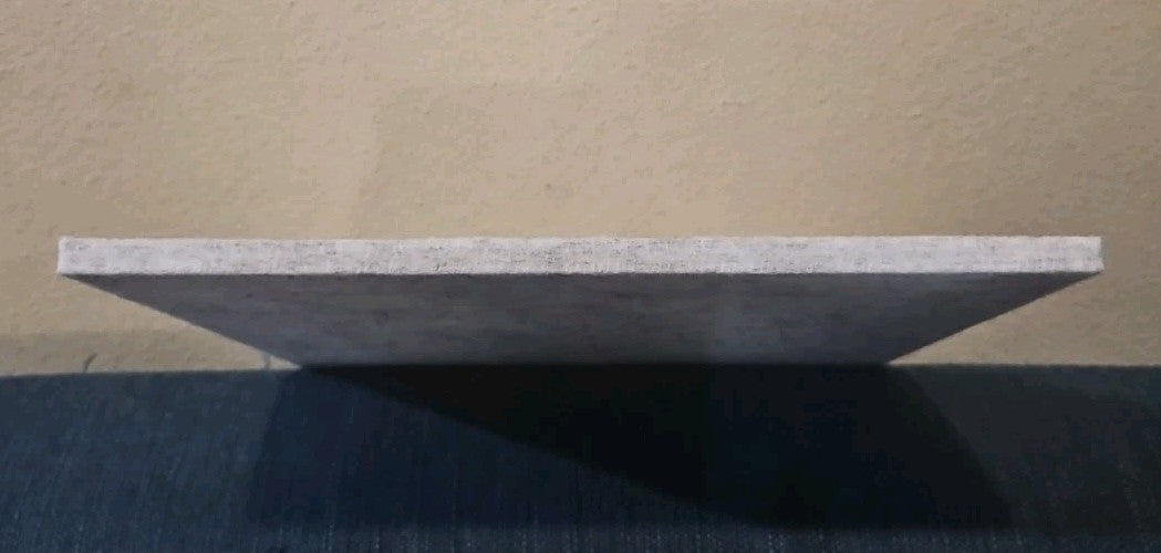 12" x 12" Gray Felt Tile 3/8"for Padding, Acoustic, Or Thermal Isolation