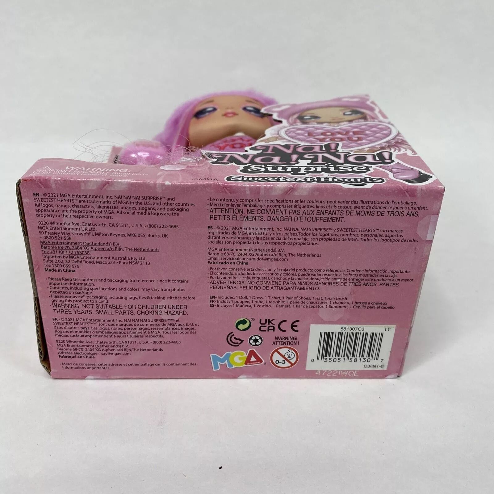Na! Na! Na! Surprise Sweetest Hearts Doll- Gisele Goodheart - Brand New