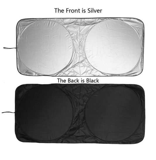 Indoor / Outdoor Car Truck Van Large Windshield Foldable Window Visor