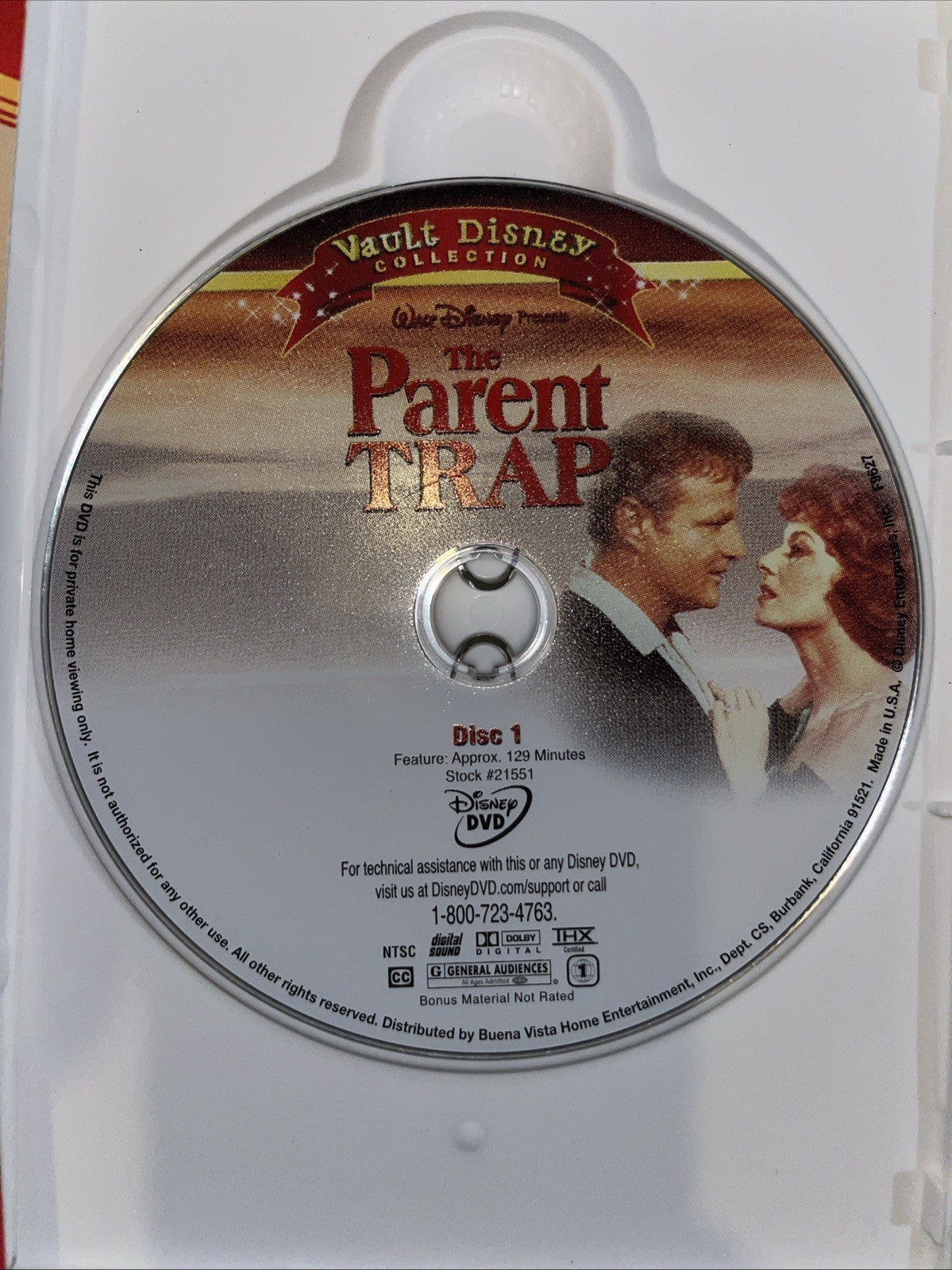 Parent Trap (1961) (DVD, 1961) Tested
