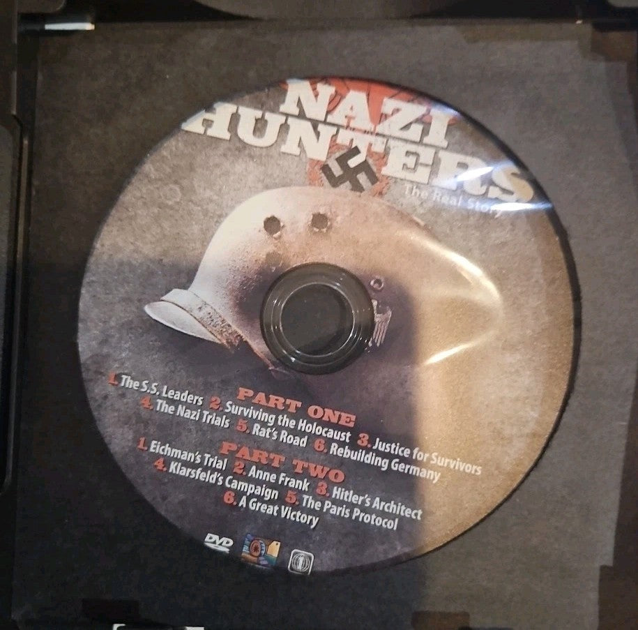 Nazi Hunters: Real Story (DVD) Part 1 &2. Tested