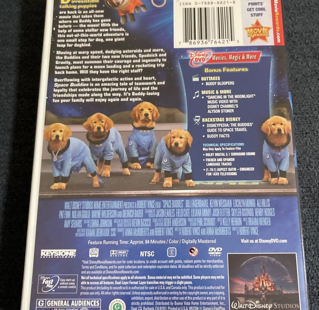 Space Buddies (DVD, 2008) - Tested