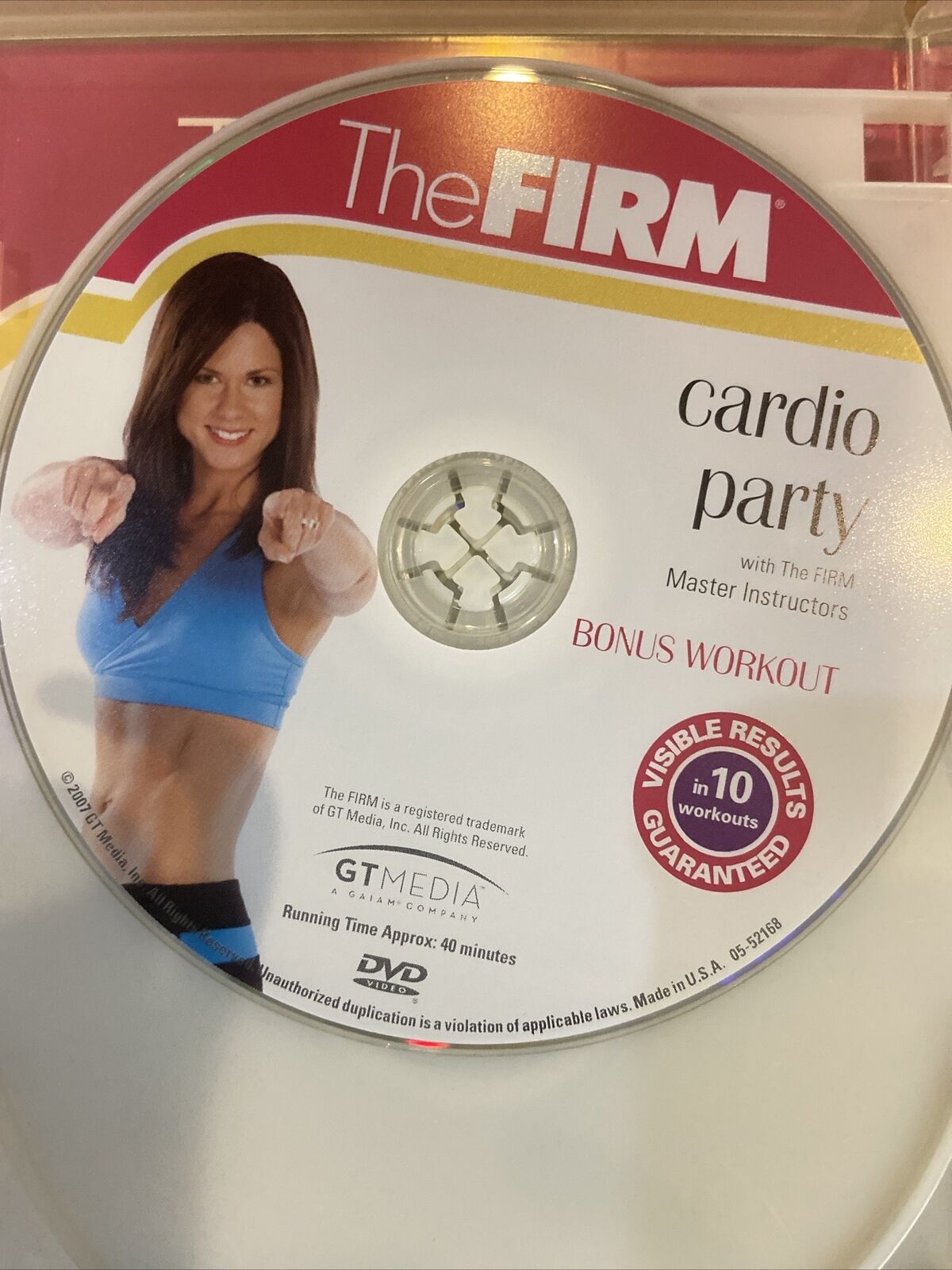 The Firm Cardioweight System (DVD, 4 Disc) 4 Separate Workouts Hard Core Fusion!