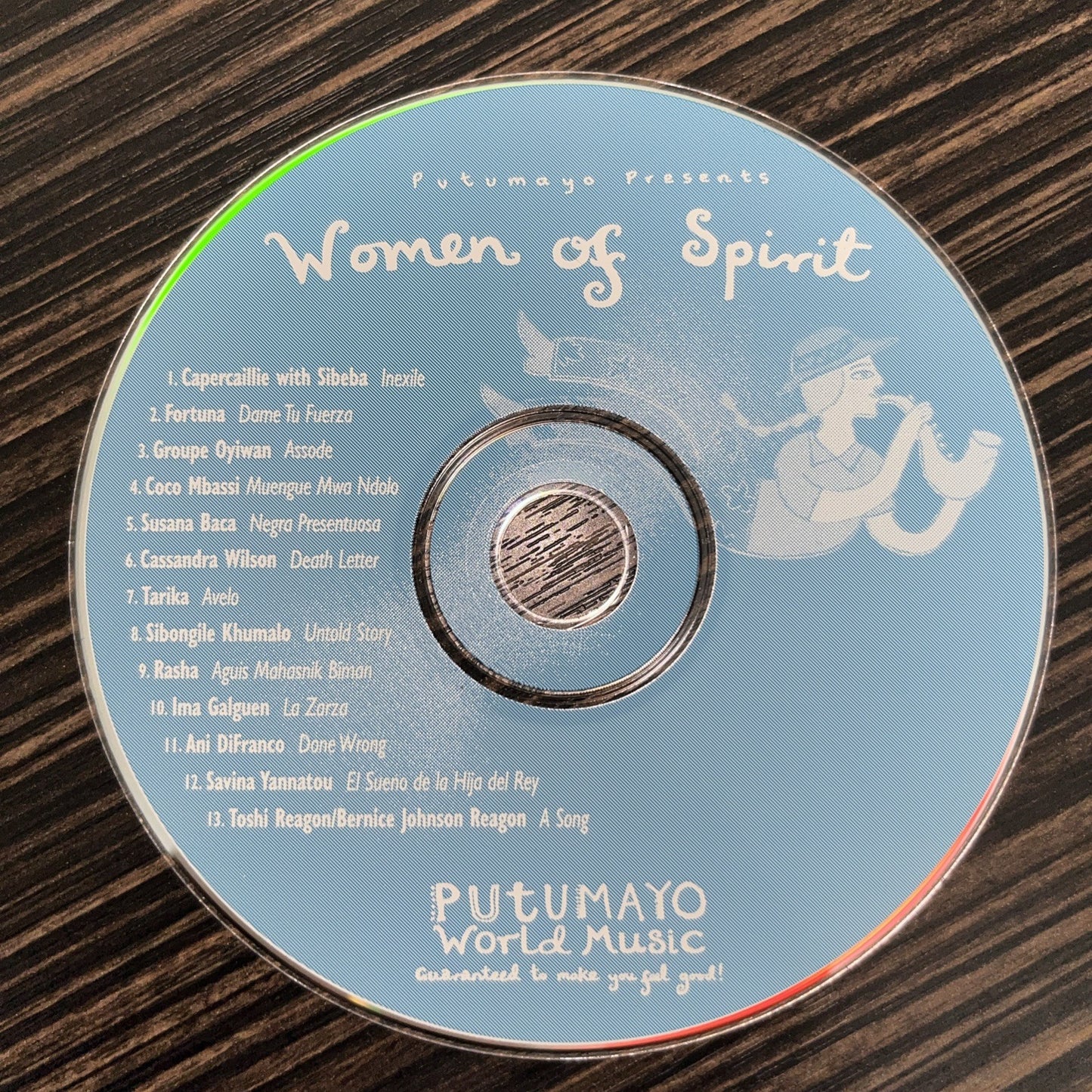 Women of Spirit - Audio CD By Putumayo Presents -disc Only Tested No Scratches ￼