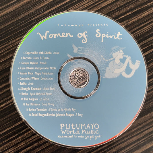 Women of Spirit - Audio CD By Putumayo Presents -disc Only Tested No Scratches ￼