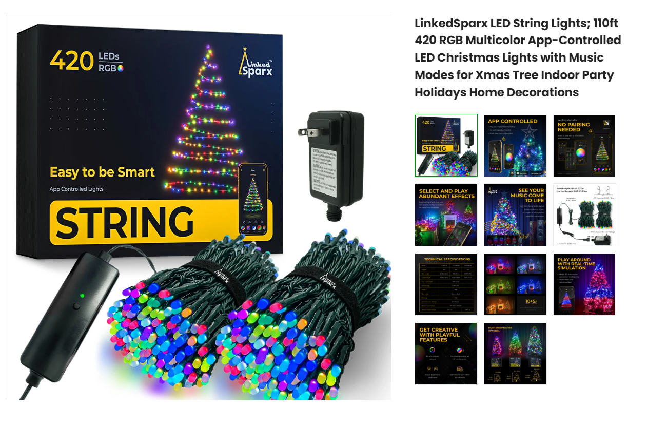 Christmas Tree & Holiday LED LIghting