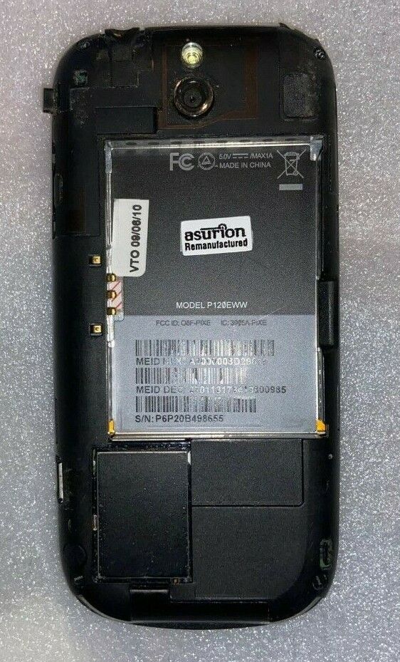  Pantech Vega Link - Black Orange (AT&T) Cellular Phone