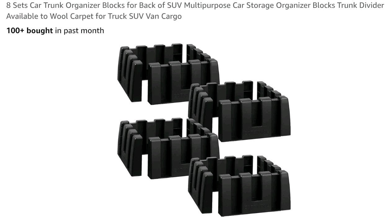 Volkswagen VW (Qty=4) CarGo Blocks - 000.061.166.D, New, Sealed