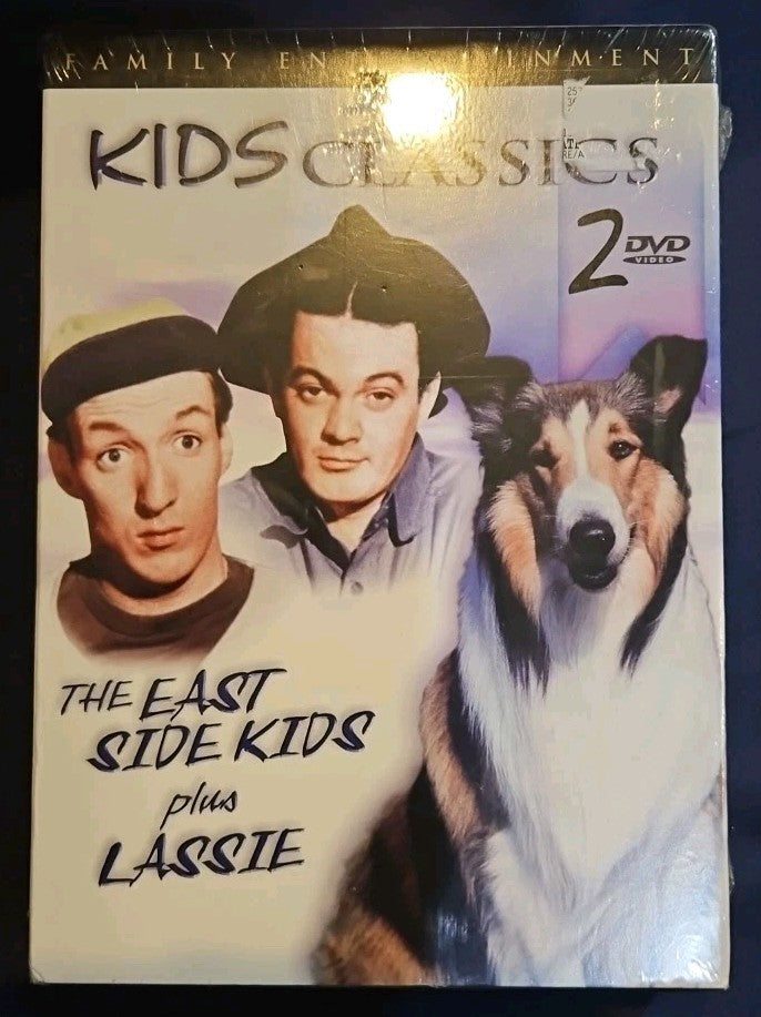 Kids Classics: The East Side Kids Plus Lassie (DVD, 1999, 2-Disc Set) New Sealed