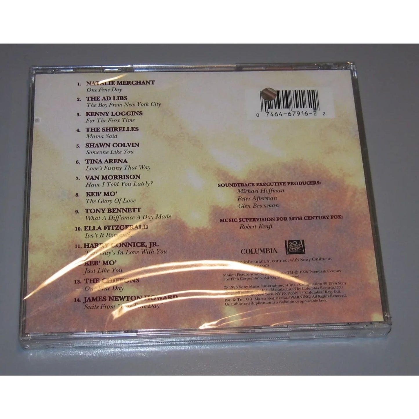 One Fine Day (CD) Music from the Motion Picture - Factory Sealed