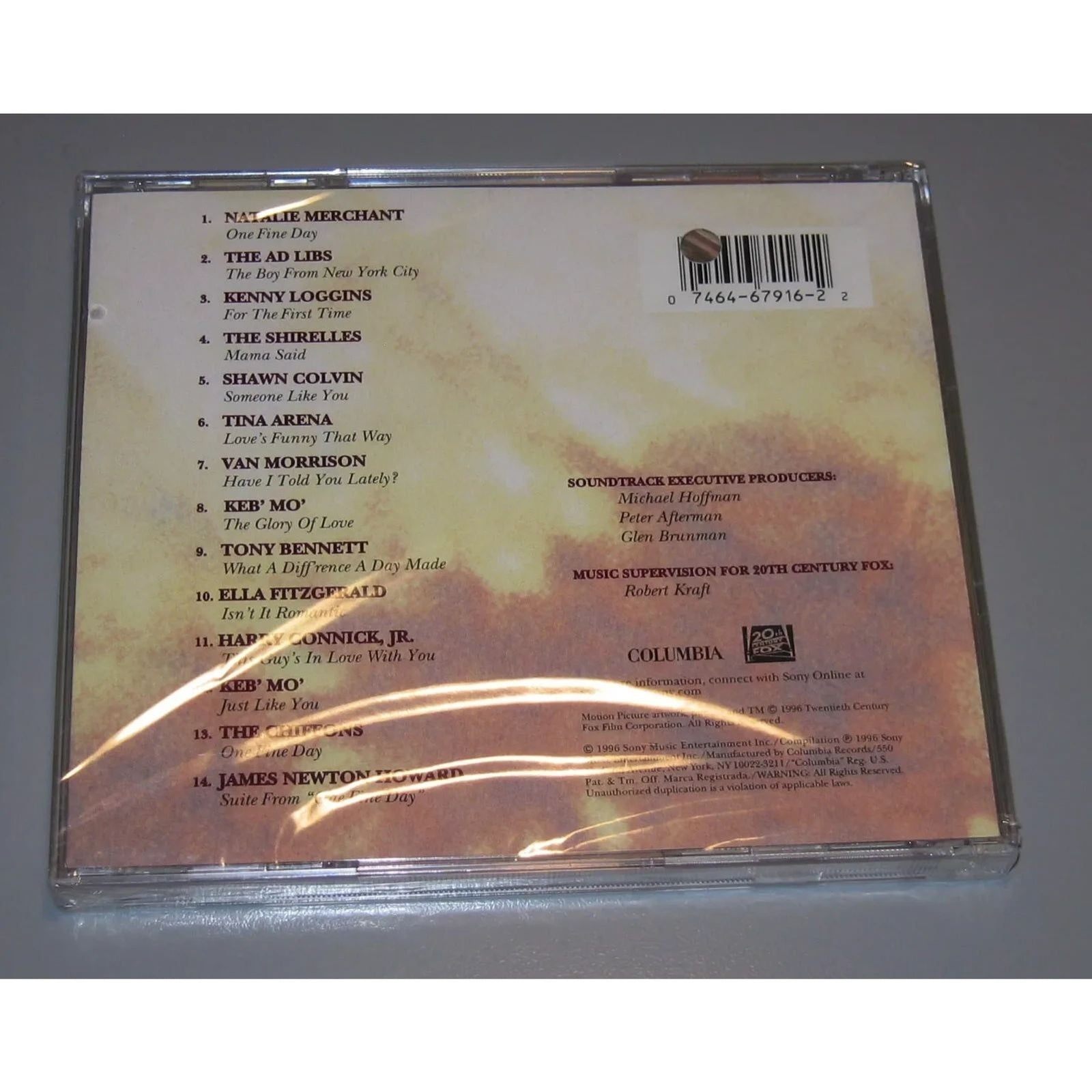 One Fine Day (CD) Music from the Motion Picture - Factory Sealed