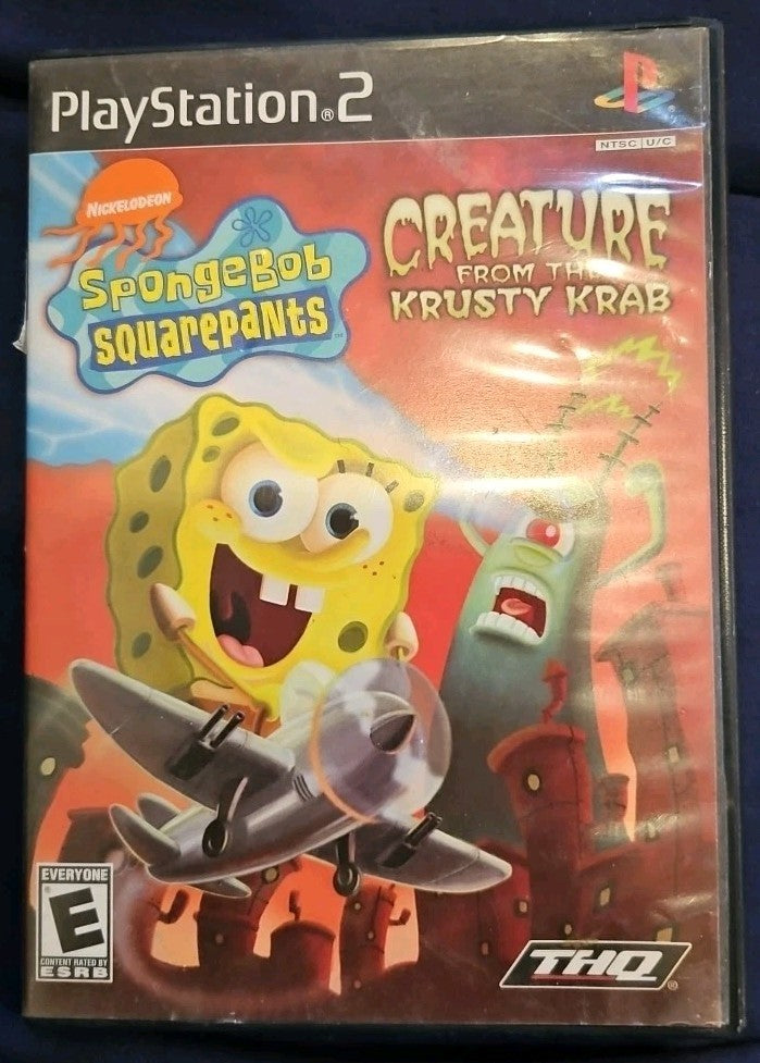Spongebob Creature from the Krusty Krab - Sony PlayStation 2
