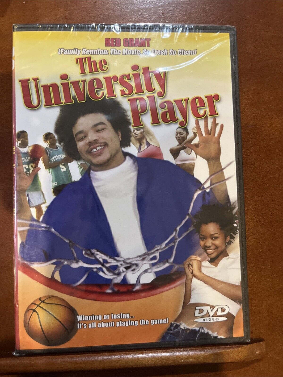 THE UNIVERSITY PLAYER (DVD) Red Grant Travon Brumfield Meredith McClain