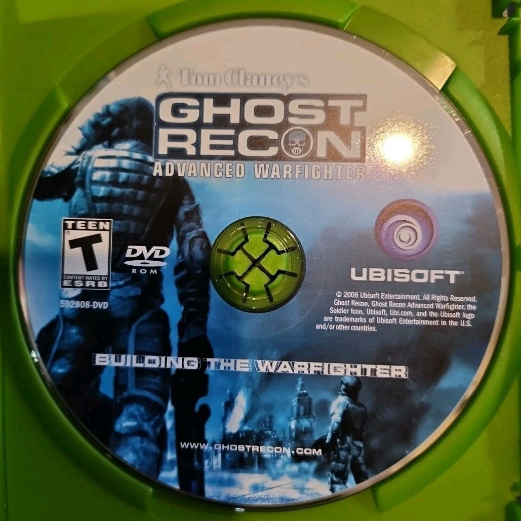Ghost Recon: Advanced Warfighter Limited Edition (XBox) Tested. No Scratches. 