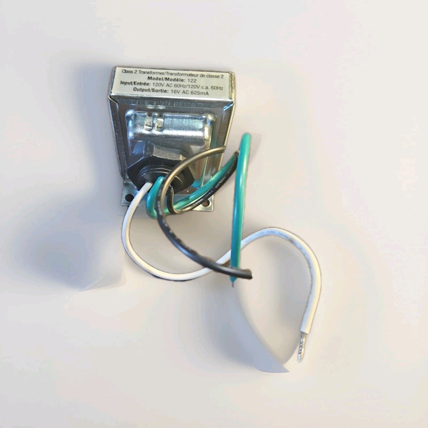 INTERTEK 5028664 Class 2 Transformer Model 125 ~ Input 120V 60Hz Output 8/16/24V