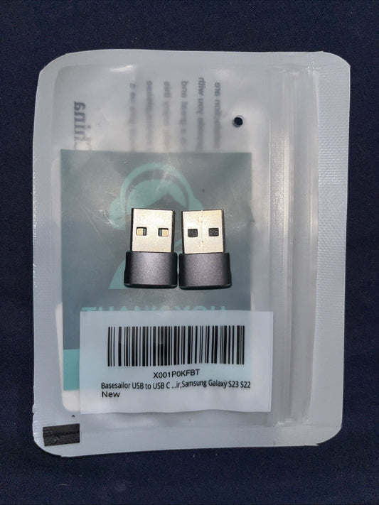 Base Sailor USB To USB “C” Adapters (2)
