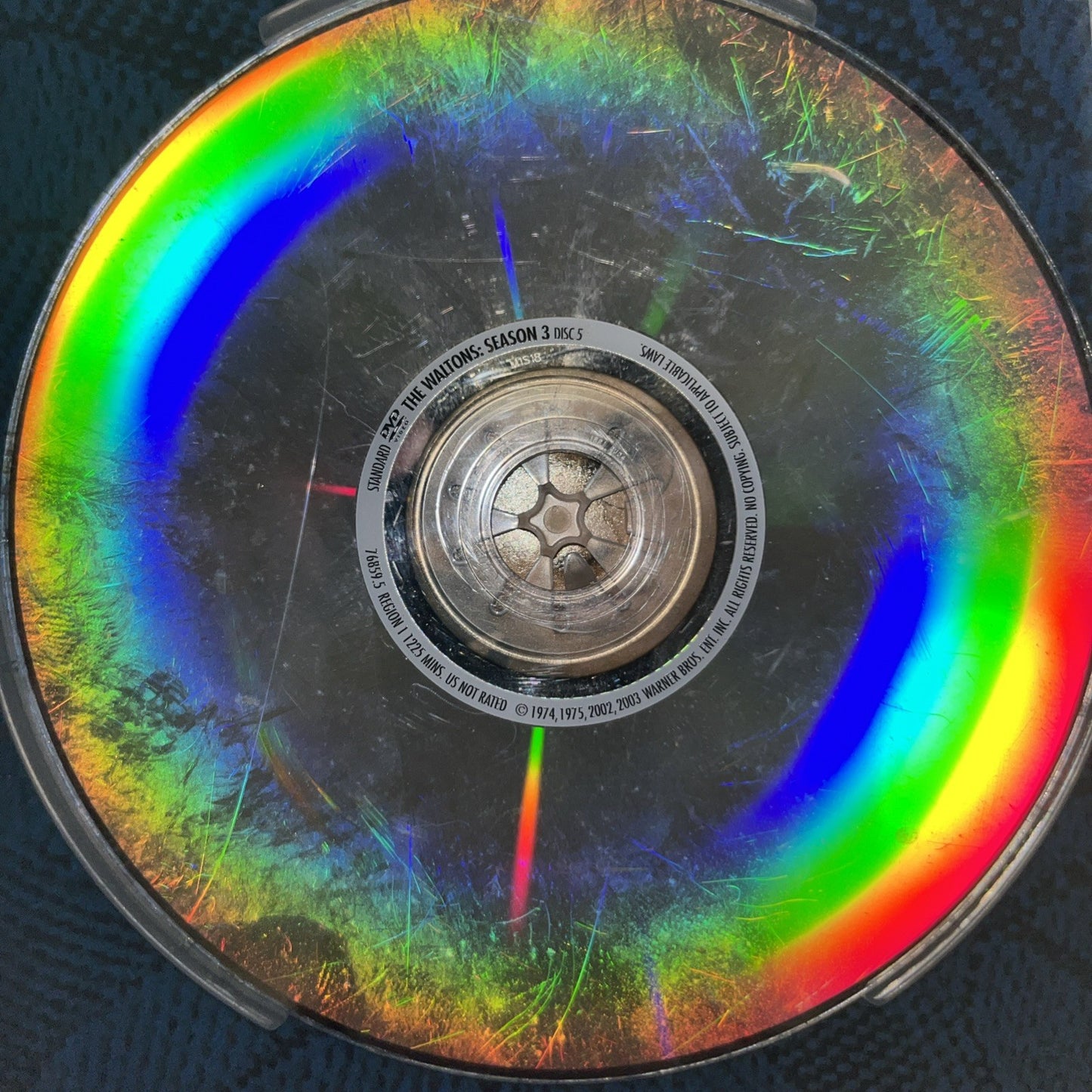 Waltons: Season 3 (DVD) Tested. Missing Disc 4