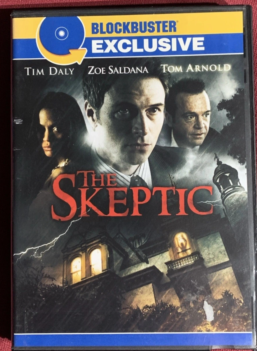 The Skeptic (DVD) Blockbuster Exclusive.  New Case. Tested. Pristine