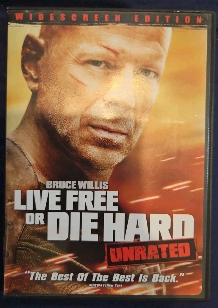 * Live Free Or Die Hard - Bruce Willis - Very Good DVD