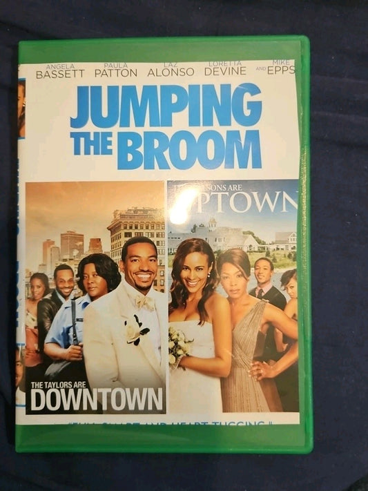 Jumping The Broom (DVD) Slim Case. Cropped Artwork