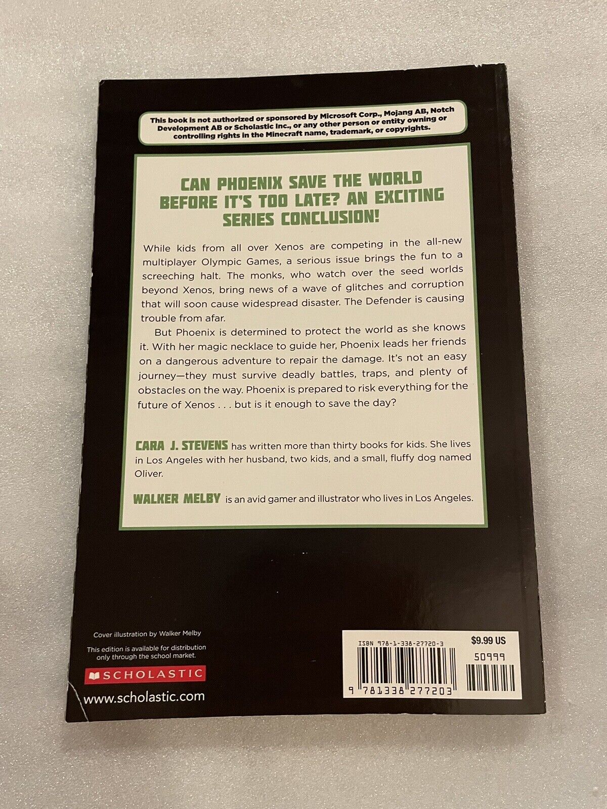 Saving Xenos (Scholastic January 2018)