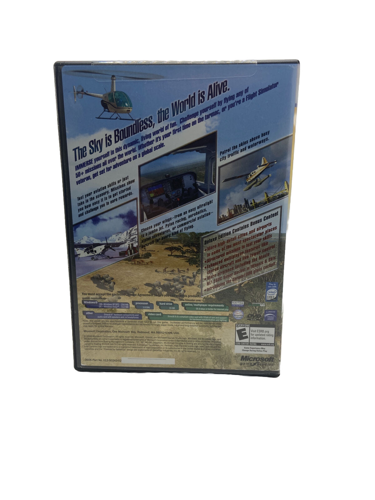 Flight Simulator Deluxe Edition (PC, 2006)