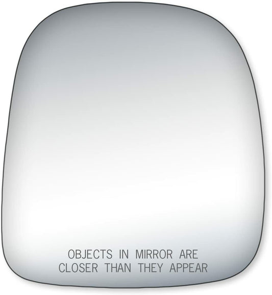 90196 - Fit System Passenger Side Mirror Glass, Chevy/GMC Full Size Van 96-02