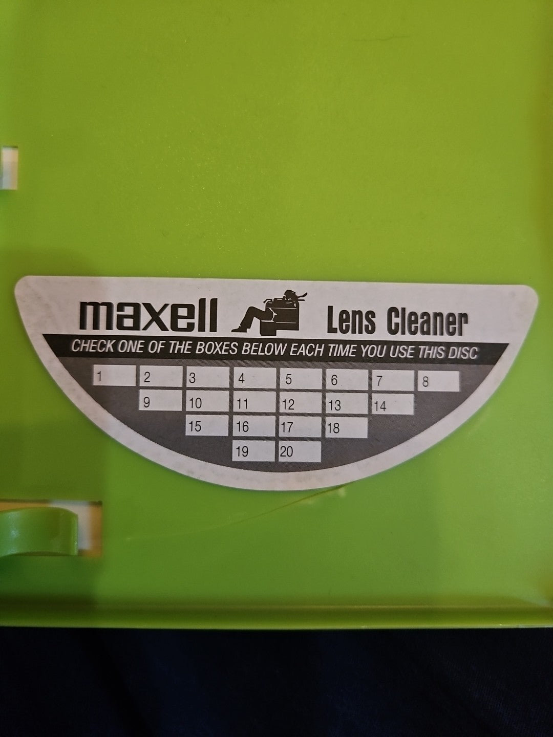 Maxell 190059 DVD-LC DVD Laser Lens Cleaner 
