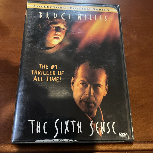 The Sixth Sense (DVD, 1999) Tested. New Casr