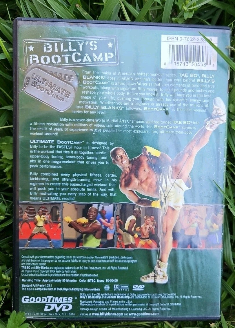 Ultimate Bootcamp (DVD, 2005) Damaged Artwork. Tested. New Case