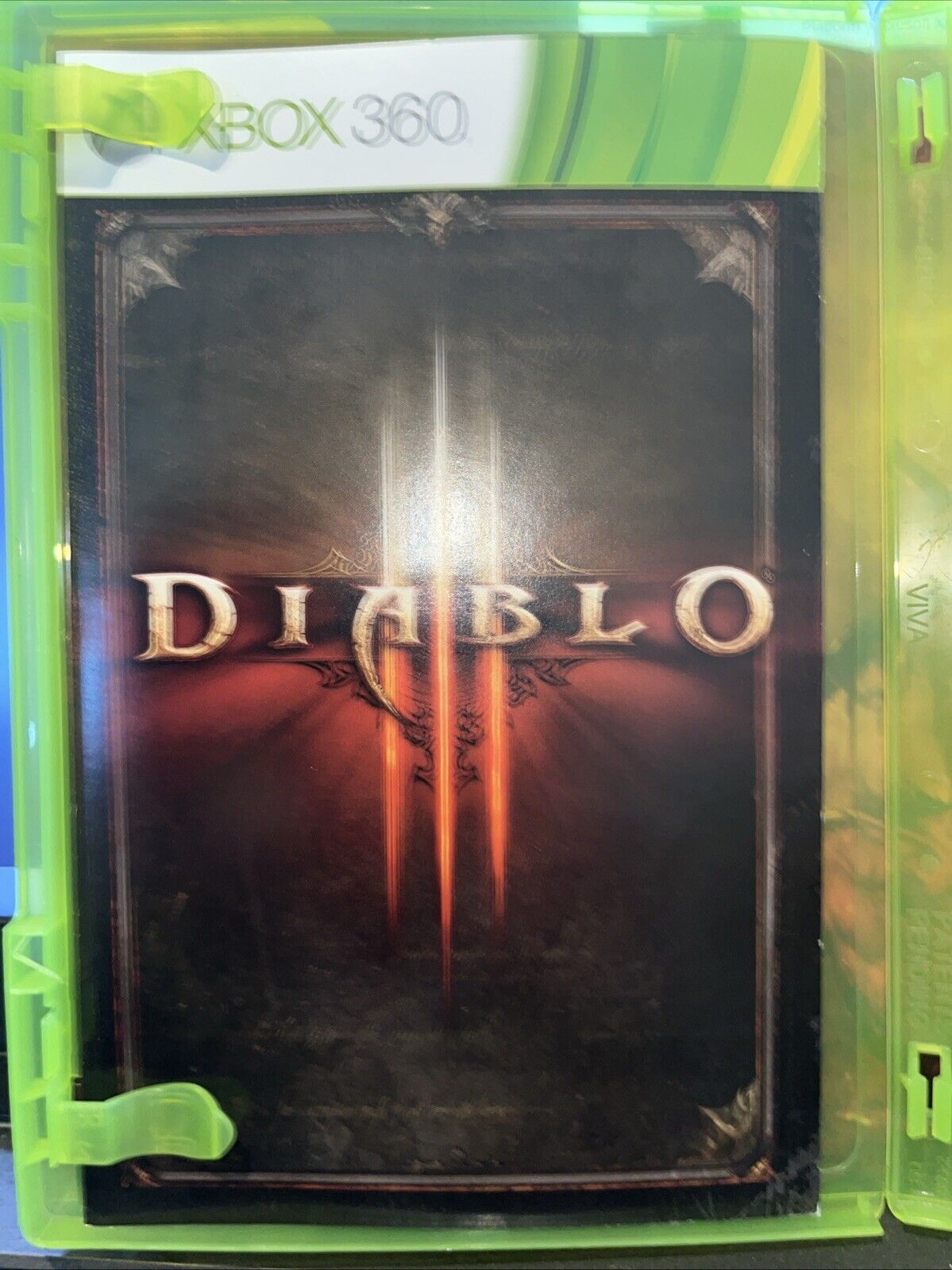 DIABLO III - Xbox 360 - CIB - New Case - Tested. No Scratches. Resealed.