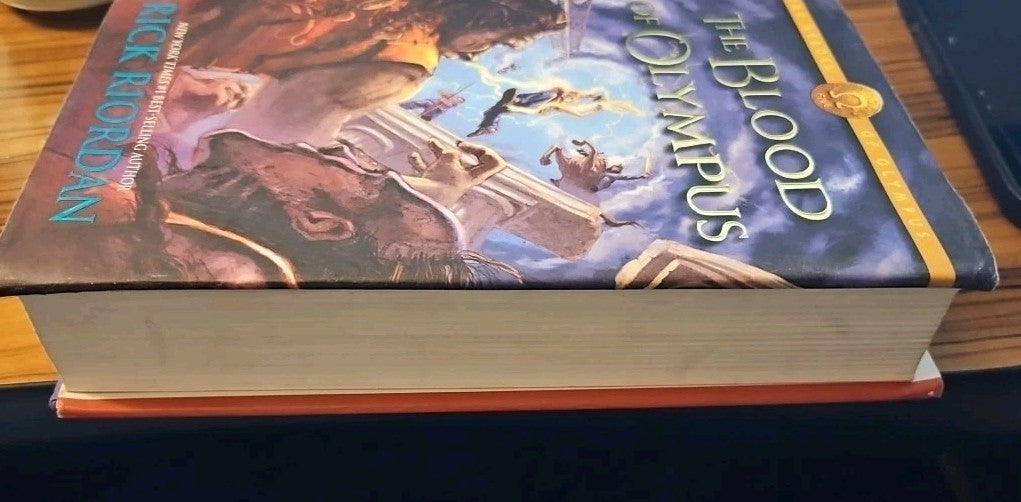 Heroes of Olympus, Book 5: Blood of Olympus.  Solid, Used 