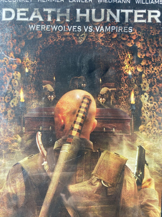 Death Hunter Werewolves Vs. Vampires Horror Movie DVD Tested Sam McConkey