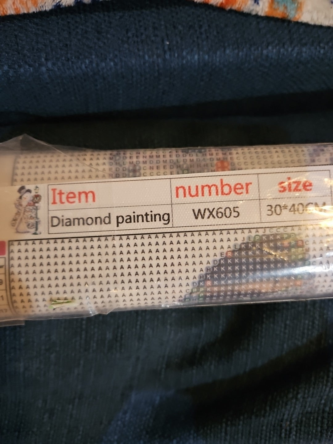 Snowman 5D Diamond Painting WX605 30cm x 40cm