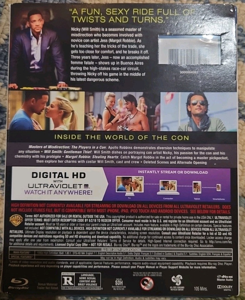 Focus (Blu-ray, 2015)