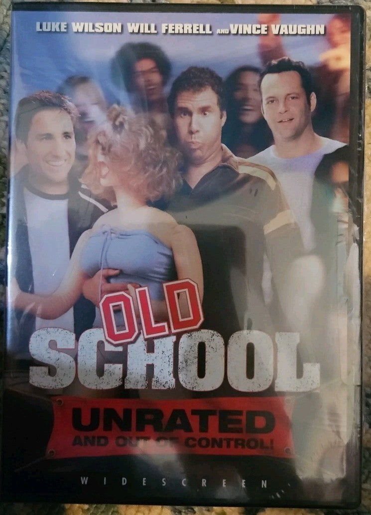 Old School (DVD, 2003, Widescreen Unrated Version) New. No Digital Download