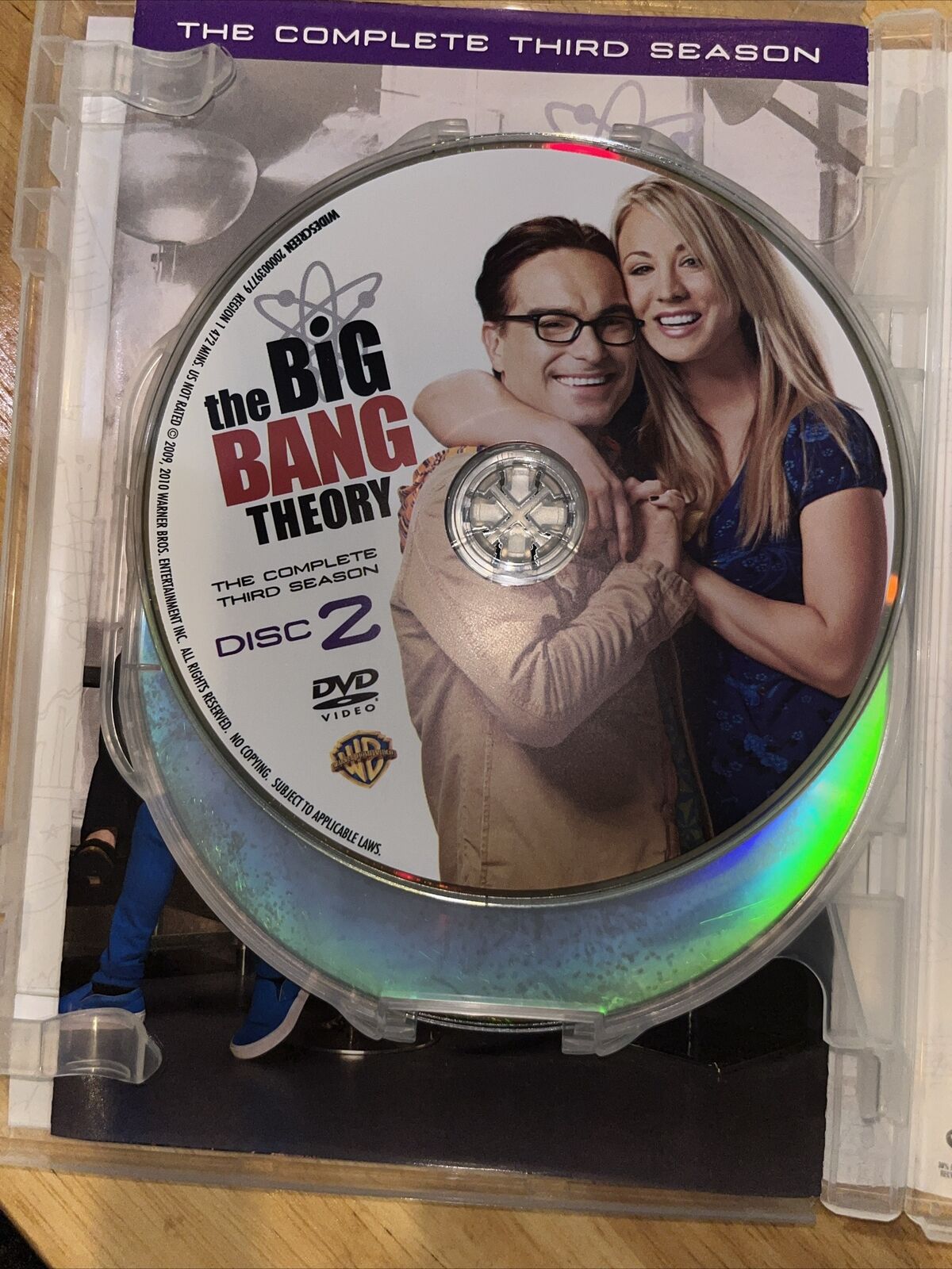 The Big Bang Theory: the Complete Third Season (DVD, 2009)