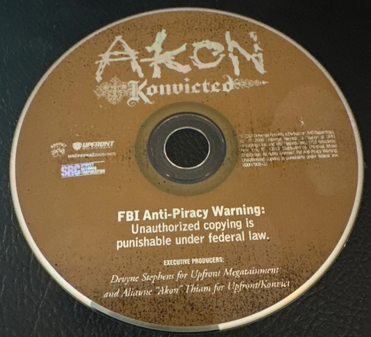 Akon Konvicted (CD) Disc Only