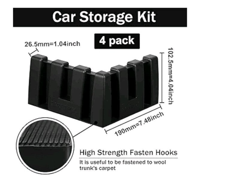 Volkswagen VW (Qty=4) CarGo Blocks - 000.061.166.D, New, Sealed