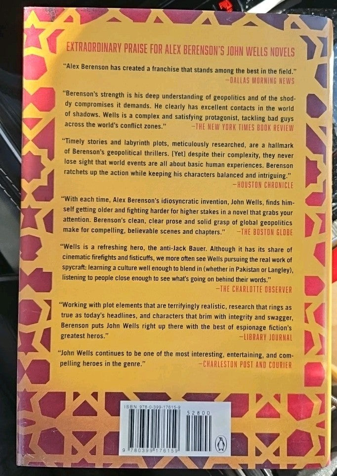 Prisoner by Alex Berenson (2017, Hardcover) Solid, Clean. No Remainder