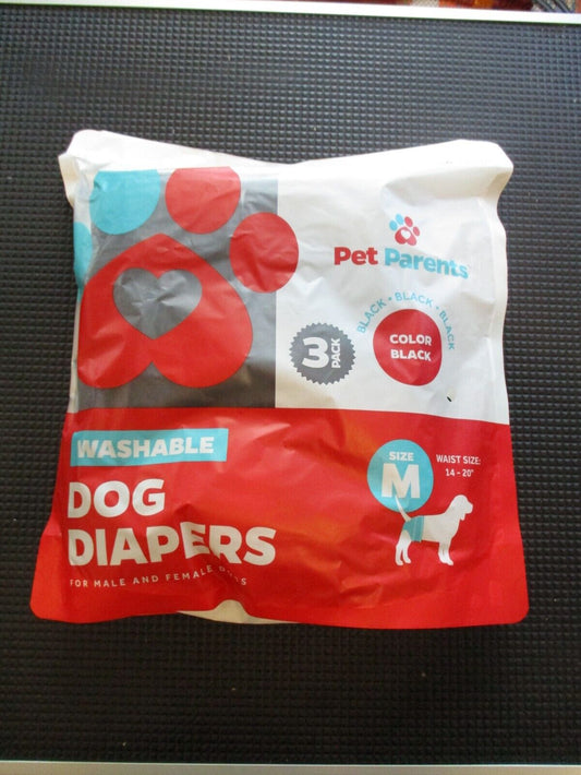 Pet Parents Washable Dog Male & Female Diapers (3pack)