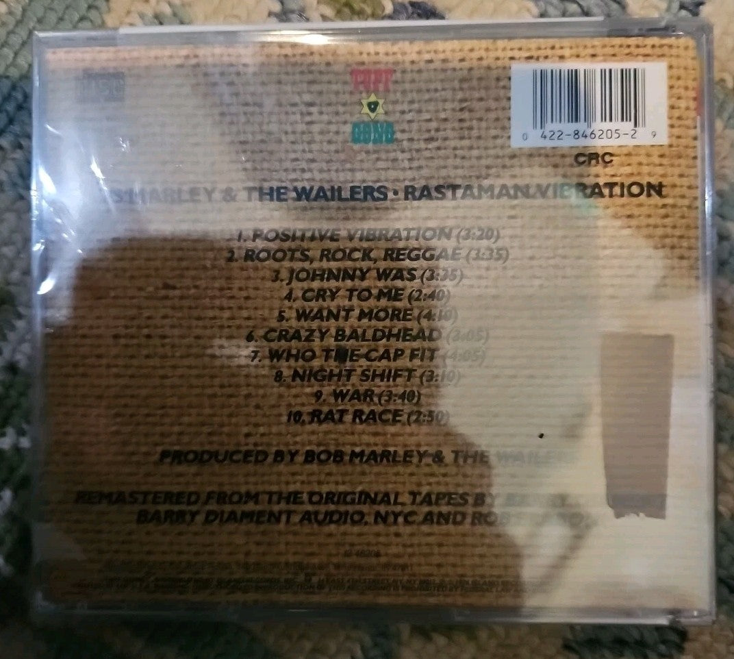 Rastaman Vibration by Bob Marley/Bob Marley & the Wailers (CD, Jan-1994,...