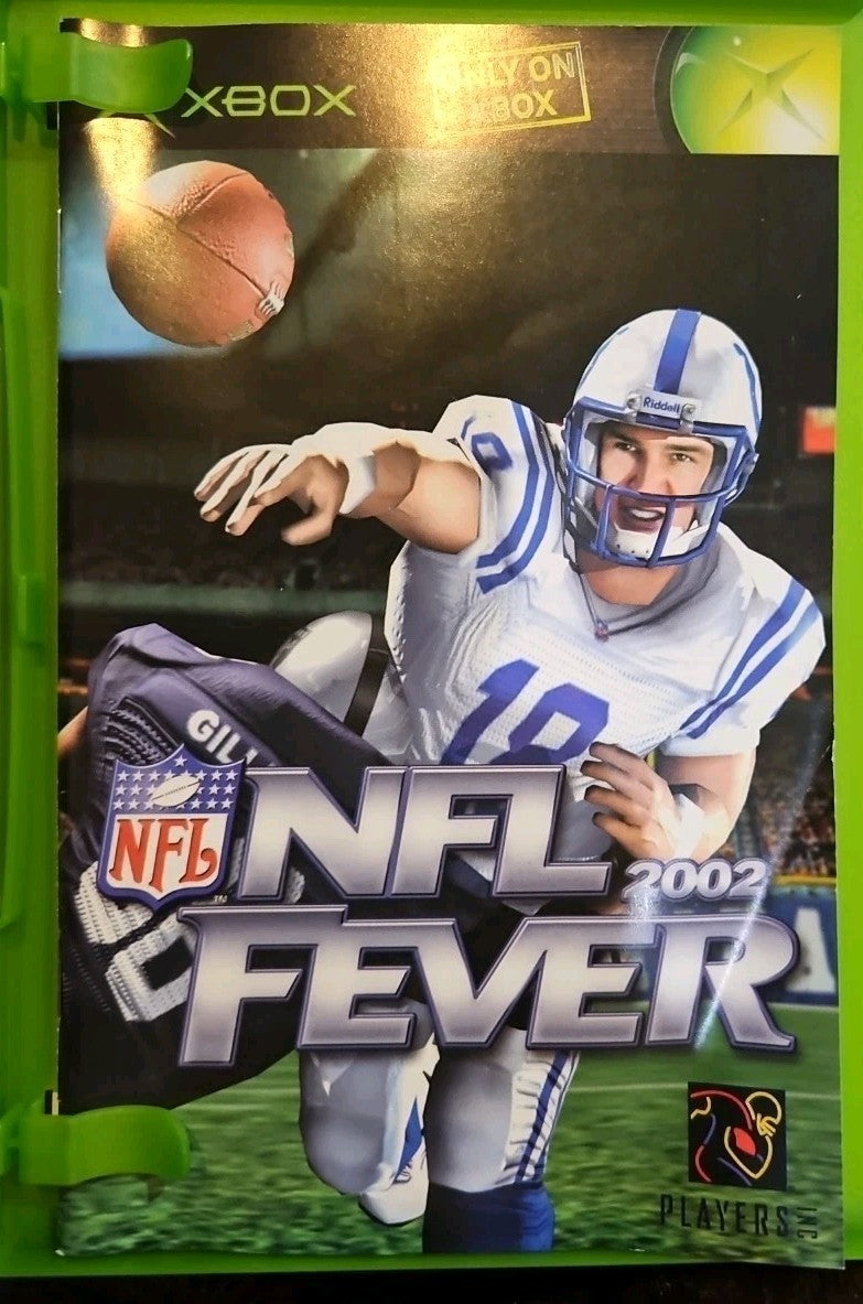 NFL Fever 2002 - Microsoft Xbox. Tested. No Scratches. New Case.