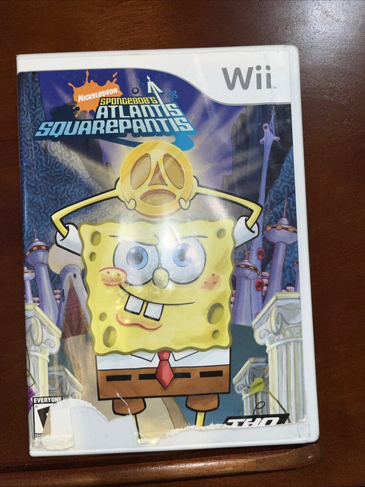 SpongeBob's Atlantis SquarePantis (Nintendo Wii)