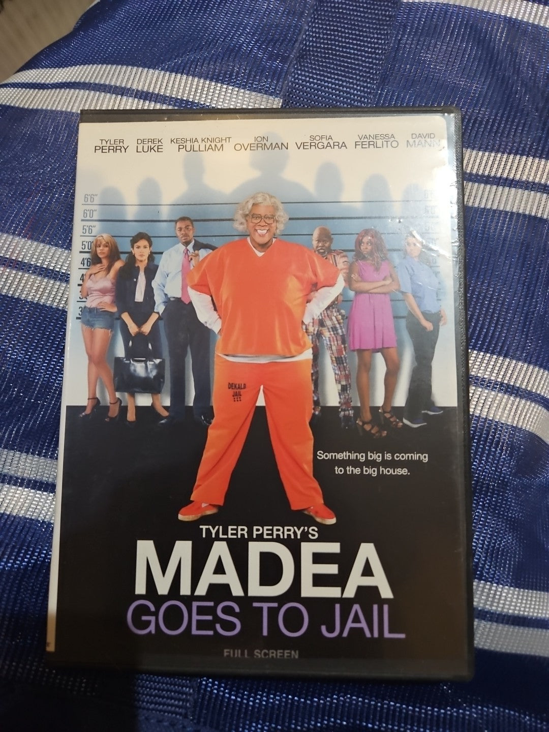 Tyler Perry's Madea Goes to Jail (DVD, 2009) Tested slim case Cropped artwork.