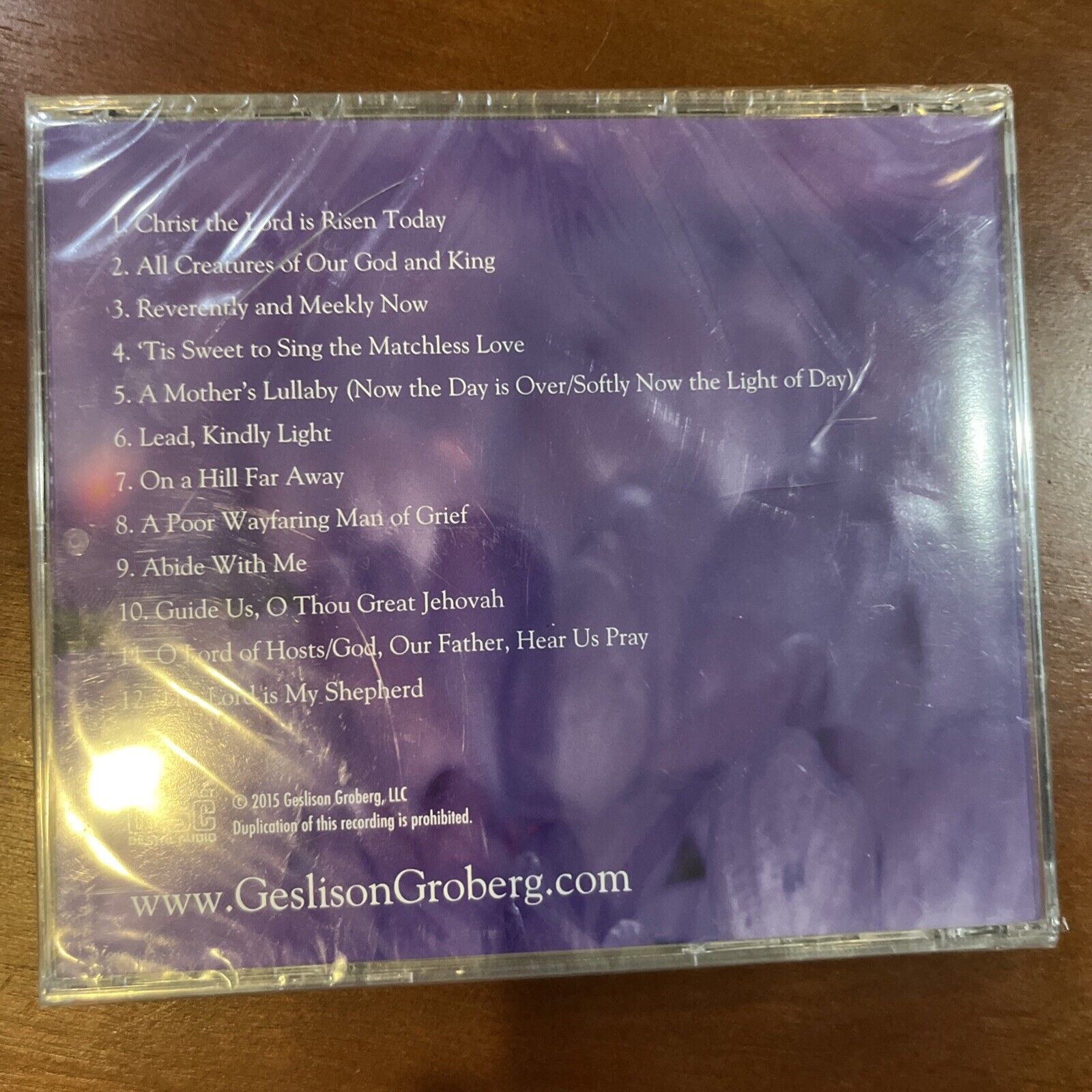 Lord Is My Shepherd by Mark Geslison (CD, 2015) New