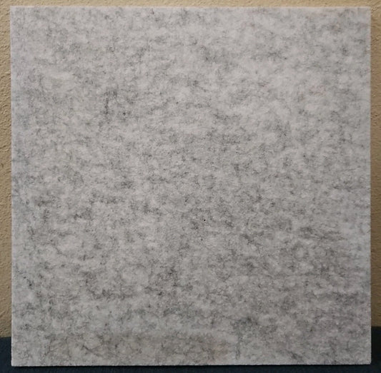 12" x 12" Gray Felt Tile 3/8"for Padding, Acoustic, Or Thermal Isolation