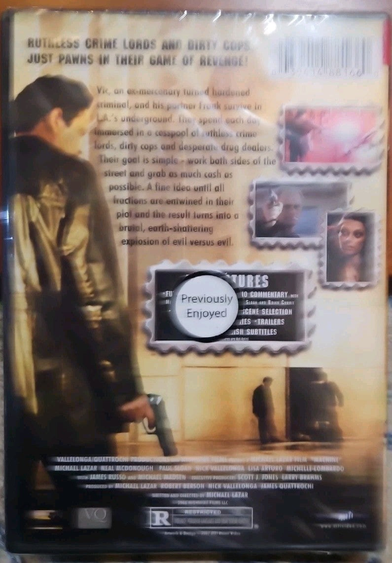 Machine (DVD, 2007) Tested. No Scratches
