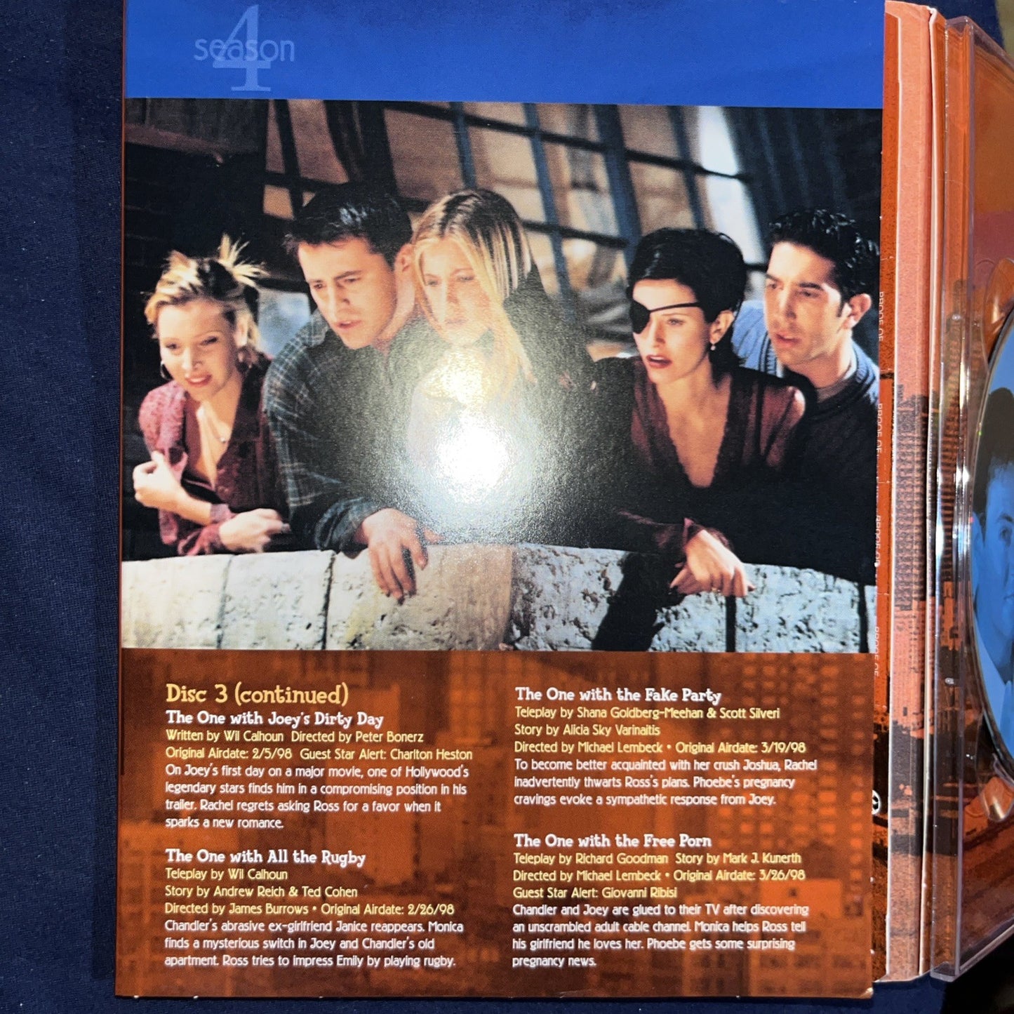 Friends: Season 4 (DVD, 2003)