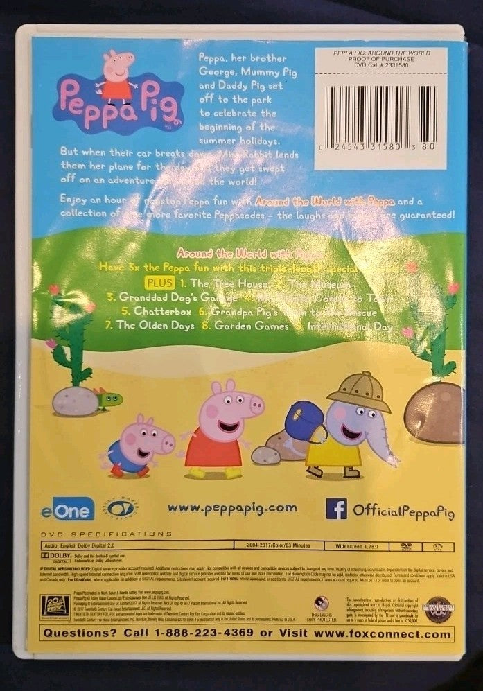 Peppa Pig: Around the World (DVD)